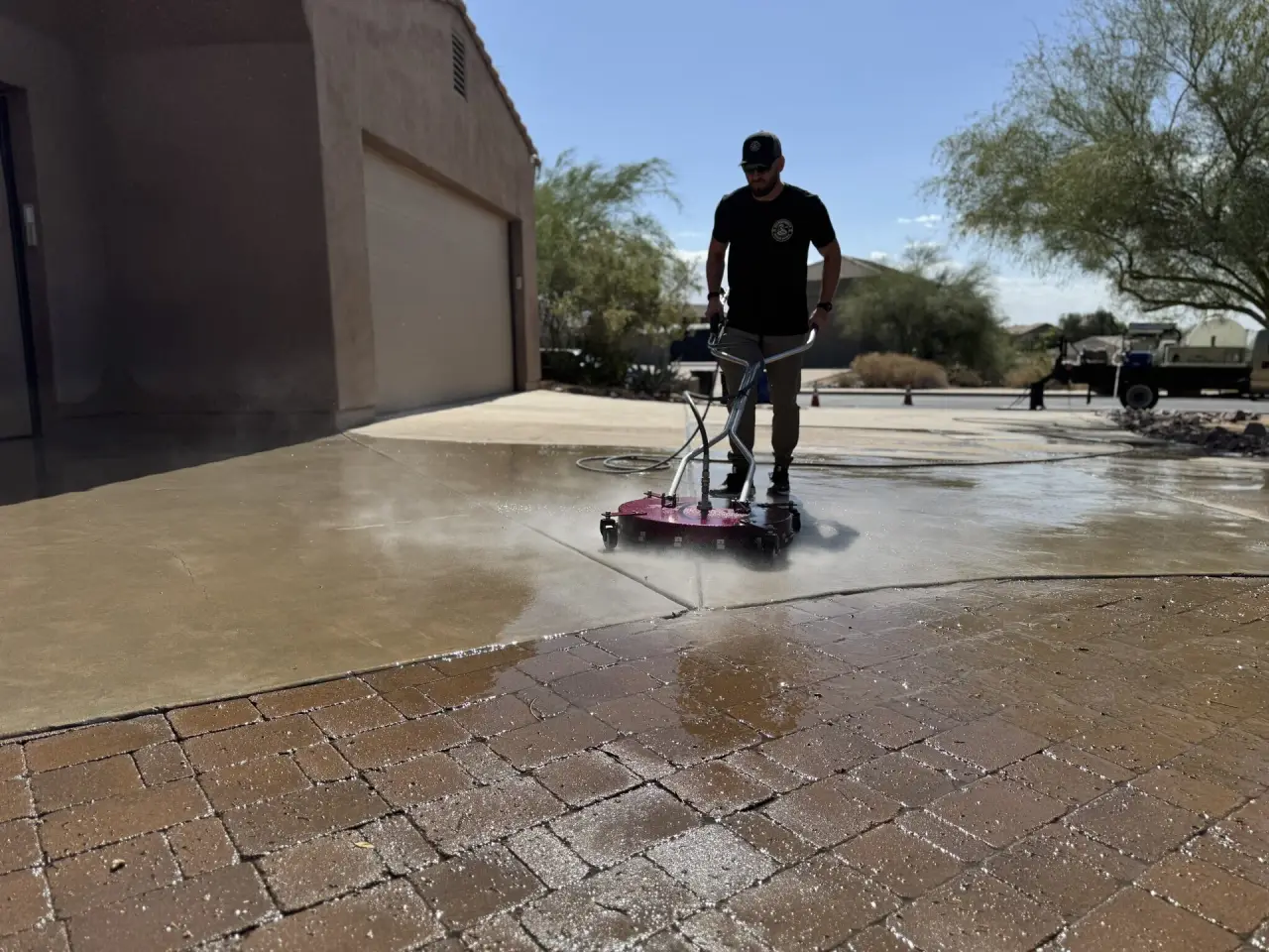 Pressure washing services in Gilbert Arizona