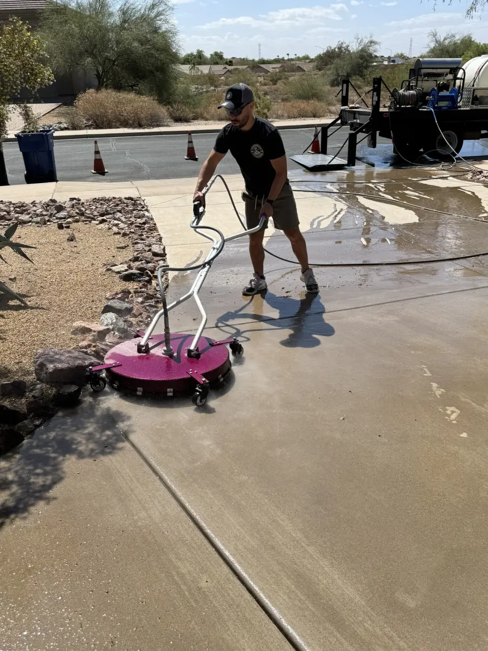 Pressure washing services in Mesa Arizona